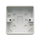 MK K2181WHI 1G soft PVC surface box