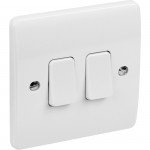 MK K4872WHI 10A 2G 2W switch