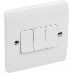 MK K4873WHI 10A 3G 2W switch