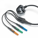 KEWTECH Mains Lead with 4mm Connectors