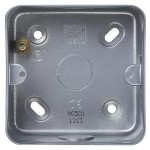 BG MC501 surface box for 1 or 2 gang grid