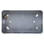 BG MC502 surface box for 3 or 4 gang grid