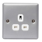 1 gang socket unswitched Metalclad (SPECIAL PRICE)