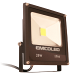 Emcolite 20W LED slimline floodlight 6-6500k