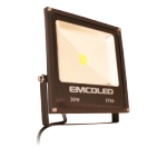 Emcolite 30W LED slimline floodlight 6-6500k