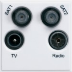 Sollysta WMMQX quadplexor TV/SAT/FM/SAT2 EURO mod.