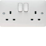 Hager Sollysta WMSS82 2G switched socket