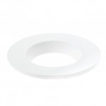 White cast bezel for AFD010 downlight