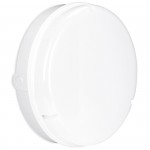 Enlite 18W IP65 LED Round Bulkhead Black EMERGENCY