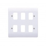 MK K3636WHI 6G grid plate