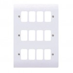 MK K3639WHI 12G grid plate