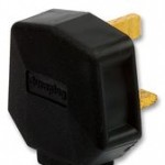 PF133 BLK 13A black plug