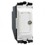 MK K4890WHI 13A fuse unit for grid